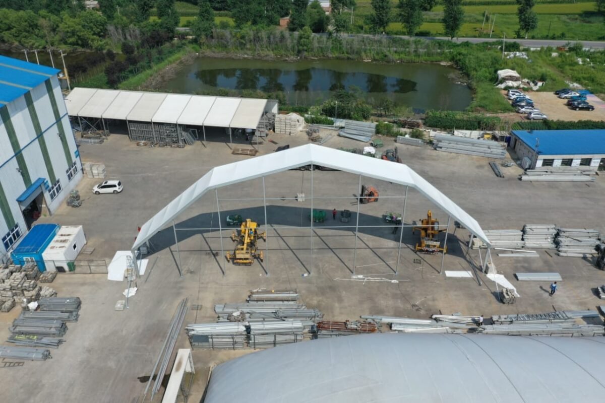 carpa poligonal - Tec Tents